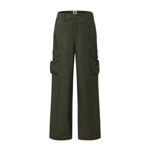 Pretty Green Mens Cotton Cargo Pants / Khaki Green